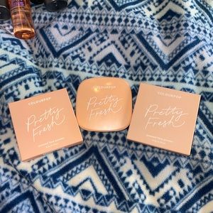 3 Colourpop Pressed Face Powders- Light